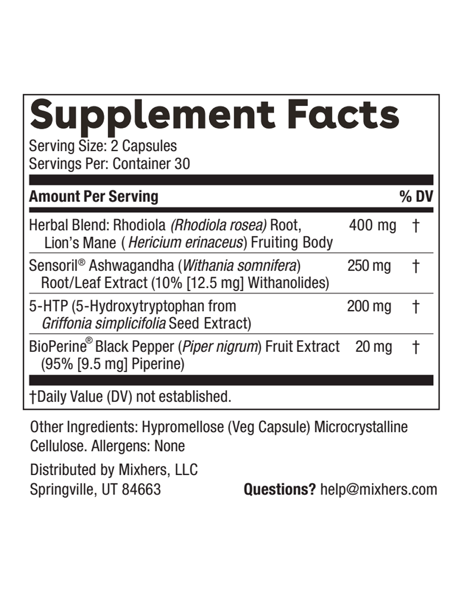 Mixhers Calm Capsules